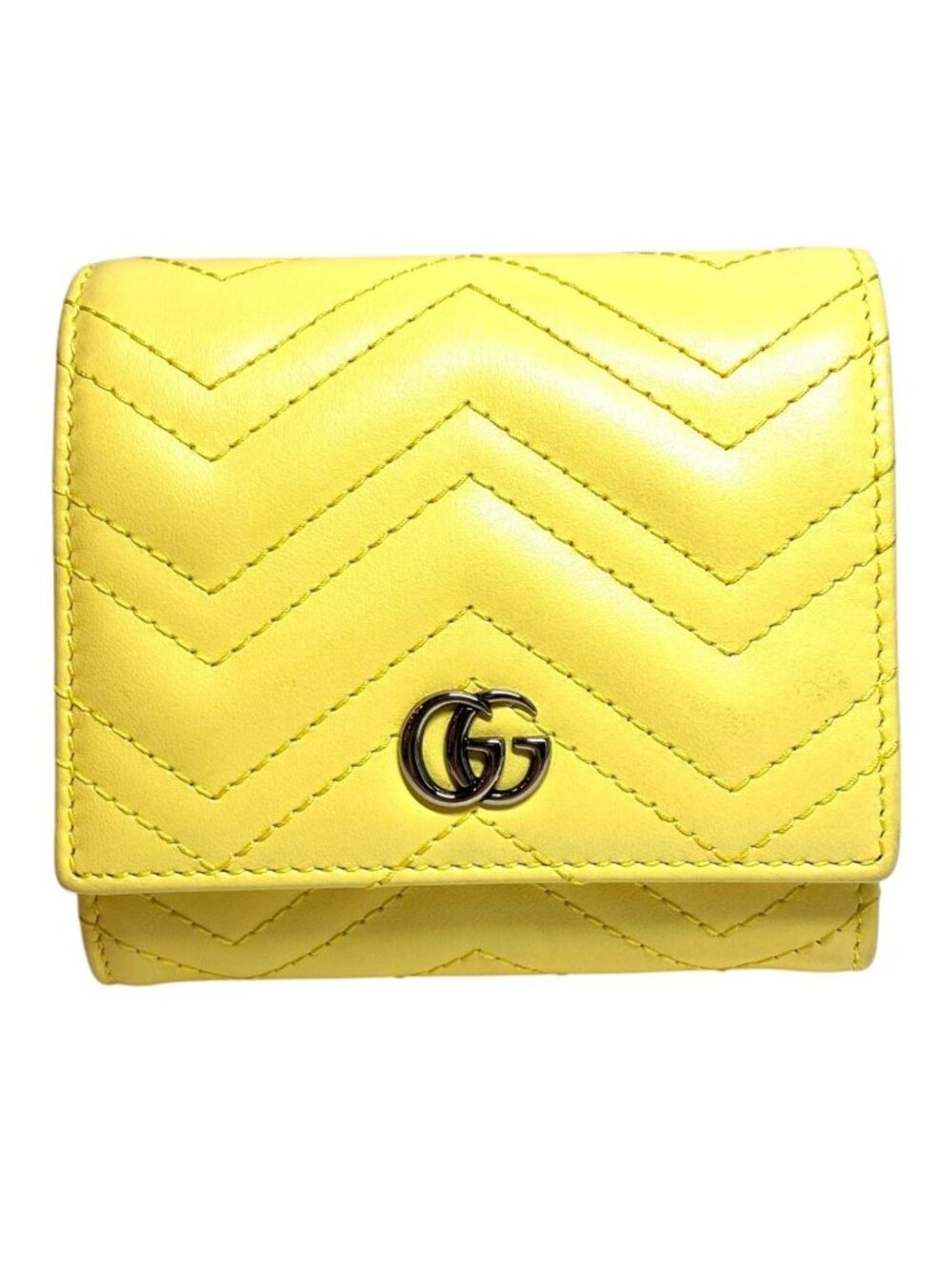Gucci GG Marmont Bifold Wallet Leather